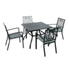 4 Seat Garden Dining Set With Cushions