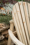 Double Relaxed Adirondack Garden Bench