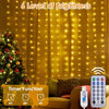 3mt x 3mt Multi Colour Curtain String Lights