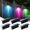 6pk Solar Colour Changing Step Lights