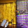 3mt x 3mt Multi Colour Curtain String Lights