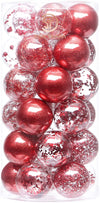 30pc Shatterproof Baubles- Various Colours