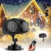 Snowflakes Projector Lamp with Remote Control Timer for Indoor Outdoor Generic