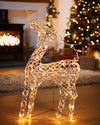 79cm Crystal LED Reindeer