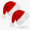 2pk of Soft Santa Hats