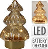 Amber Glass LED Tree Generic
