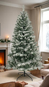 6FT Snow Filled 1000 Tip Grand Fir Artificial Christmas Tree