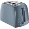 Russell Hobbs Textures 2-Slice Toaster 850 W, Grey Russell Hobbs