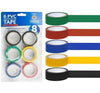 Marksman PVC Insulation Tape (Assorted Colours) 6pk Marksman